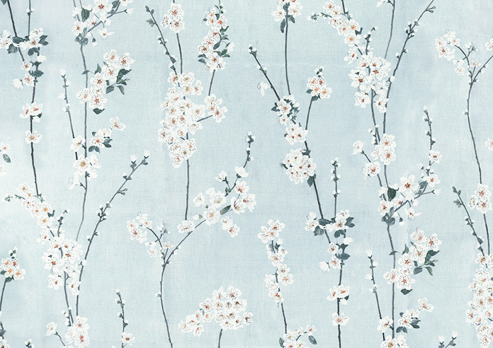 Almond Blossom, Porcelain - Roman Blind - Image 6